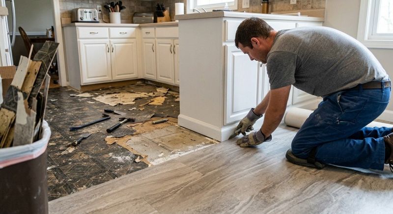 Linoleum Floor Installation in Paradise Valley, AZ