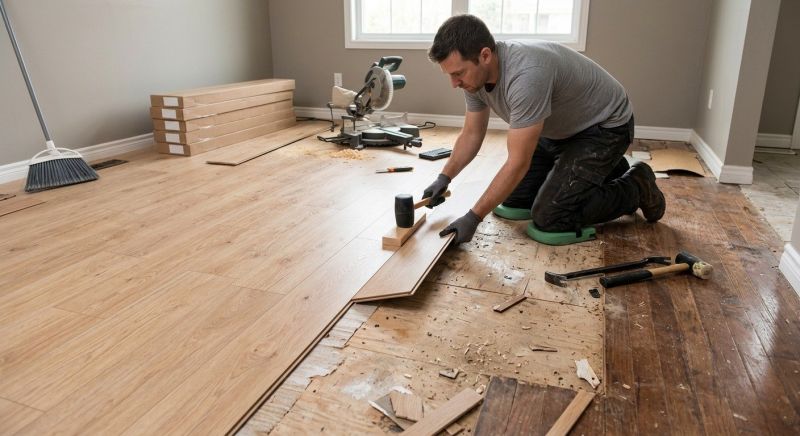 Plank Laminate Installation in Apache Junction, AZ