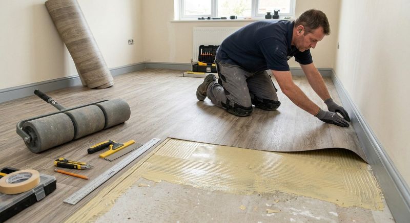 Sheet Vinyl Installation in Tempe, AZ